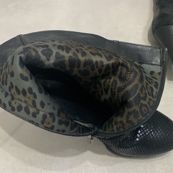 Made in🇮🇹AQUATALIA Super Soft Waterproof Snakeskin Leather Ankle … - Picture 12 of 16